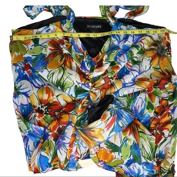 NWT Lane Bryant Summer Floral Boho Dress. Size 24 - Picture 3 of 4